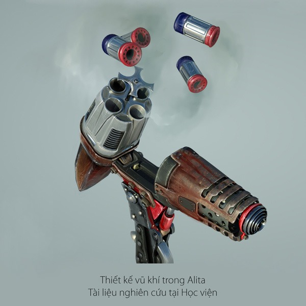 Thiết kế vũ khí - Hard Surface Design
