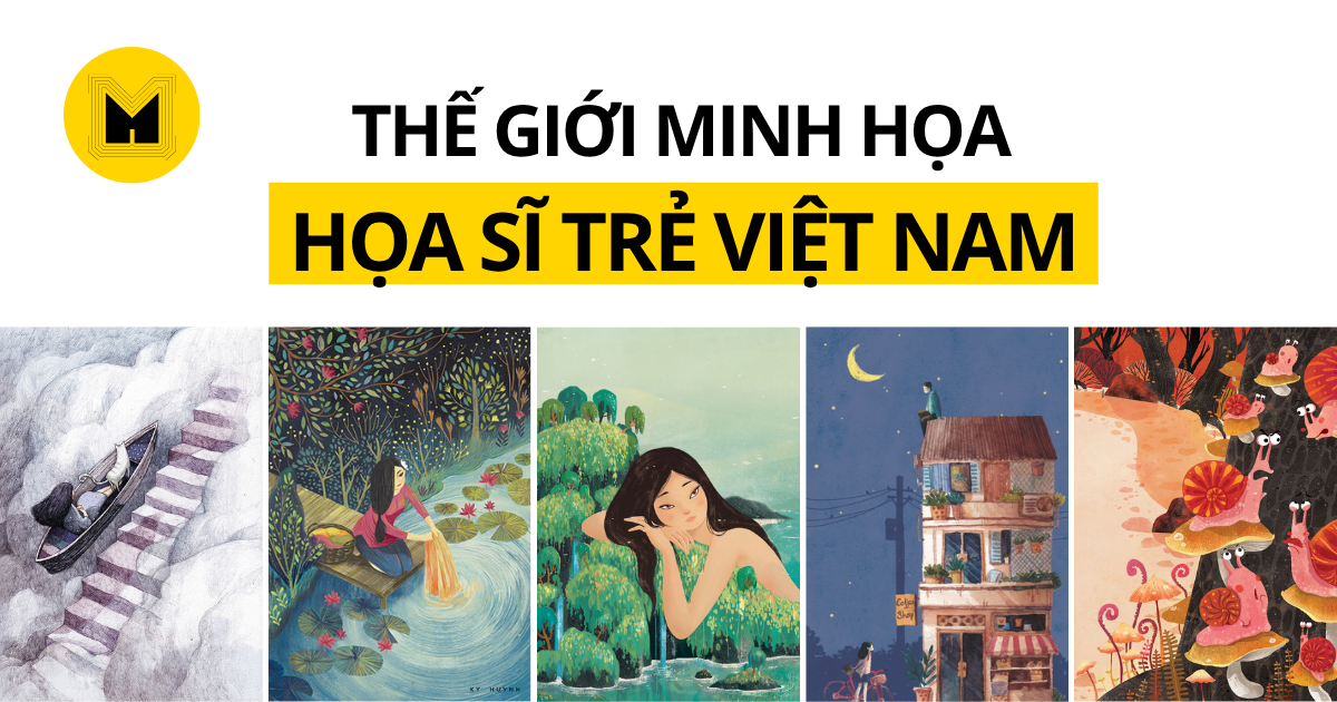Thumbnail 5 họa sĩ minh họa trẻ Việt Nam