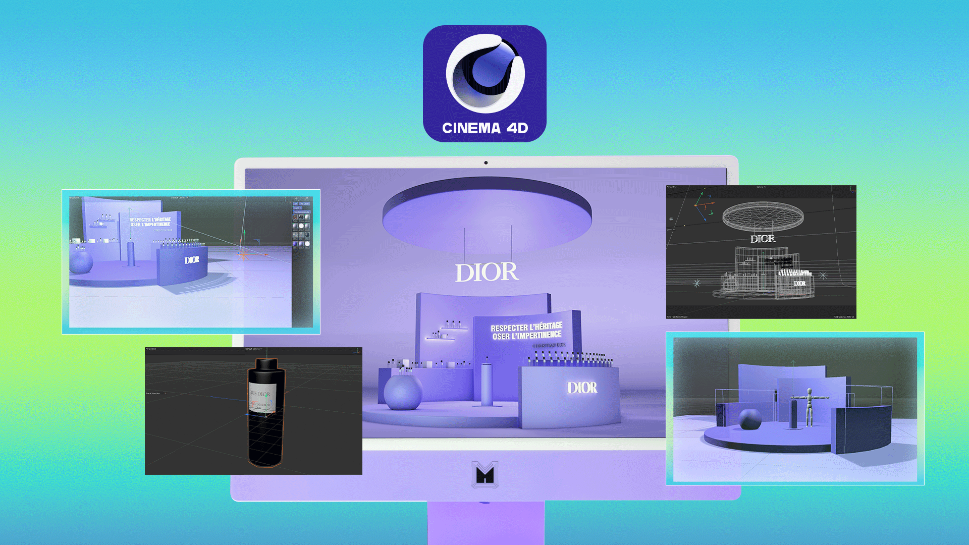 Phần mềm làm motion graphics C4D