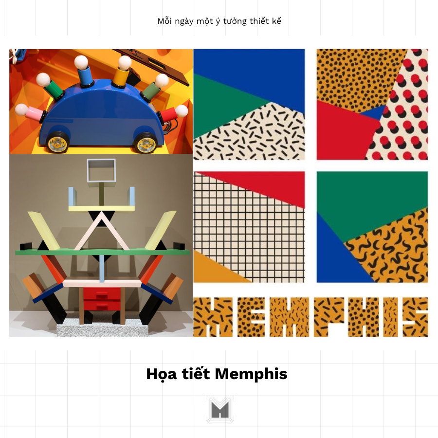 họa tiết memphis