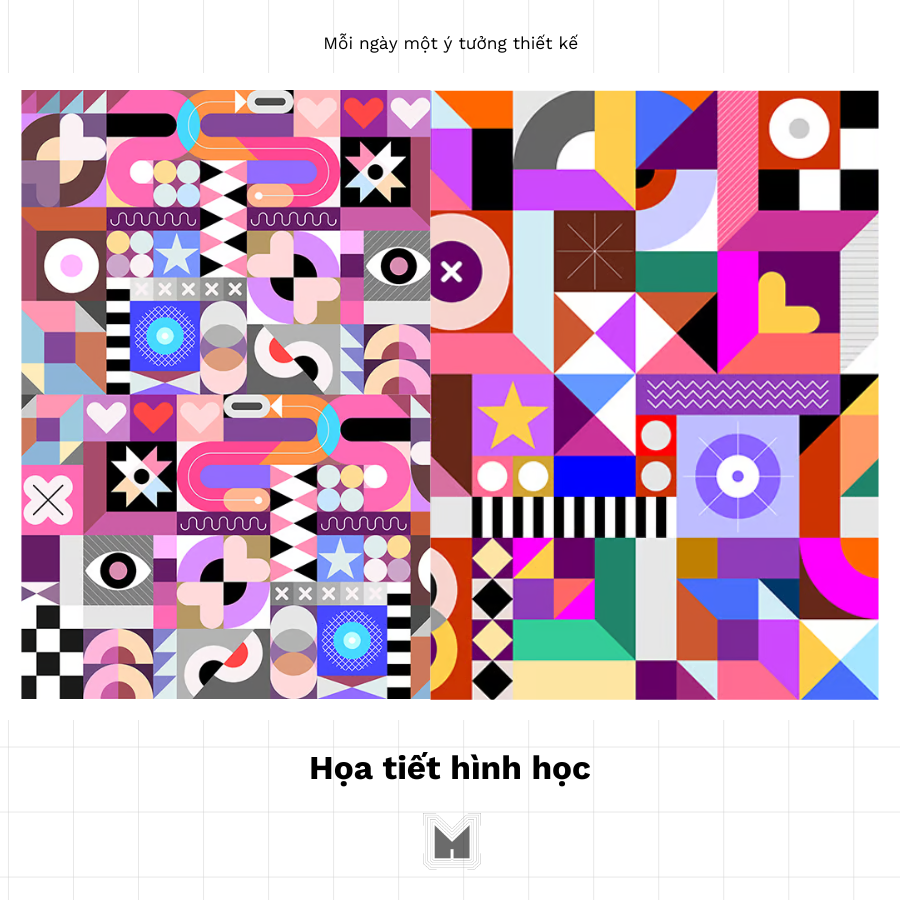 họa tiết hình học