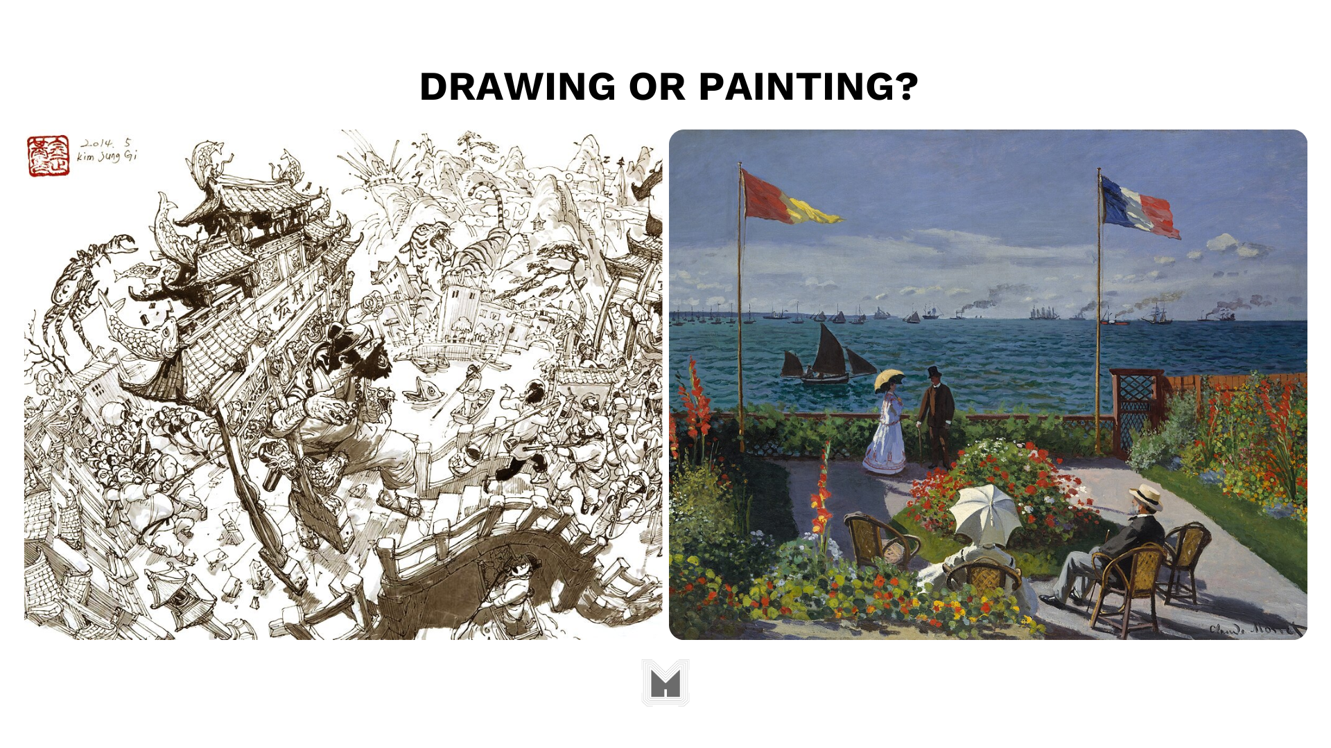 drawing và painting