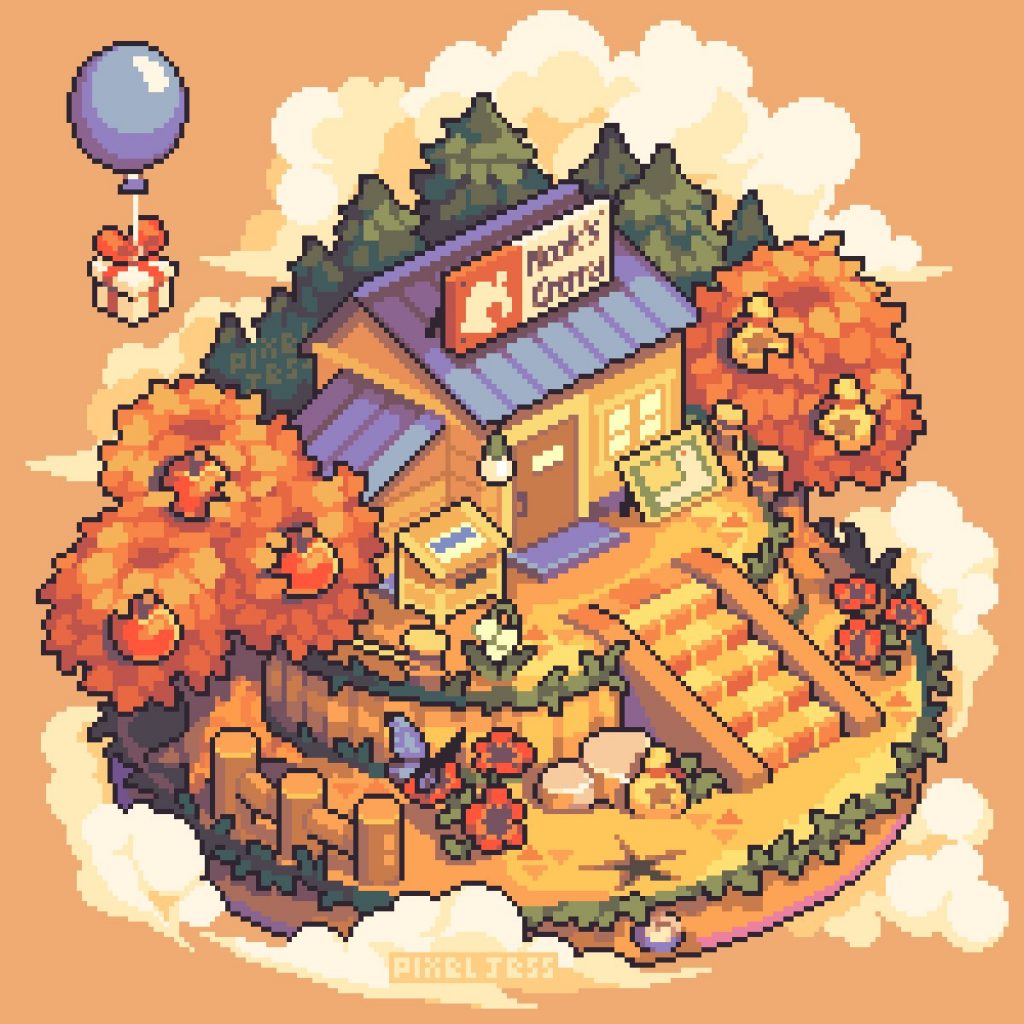 Phong cách minh họa Pixel Art