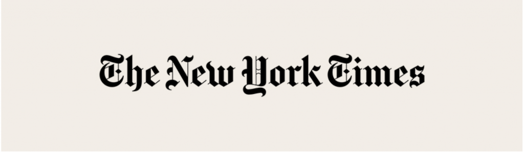 Logo của The New York Times - Tờ nhật báo lớn của Hoa Kỳ