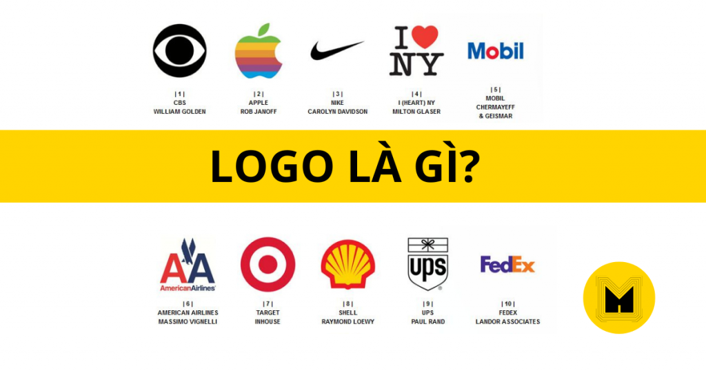 Logo là những kí hiệu, dấu hiệu nhận dạng được thiết kế để dễ dàng nhận biết