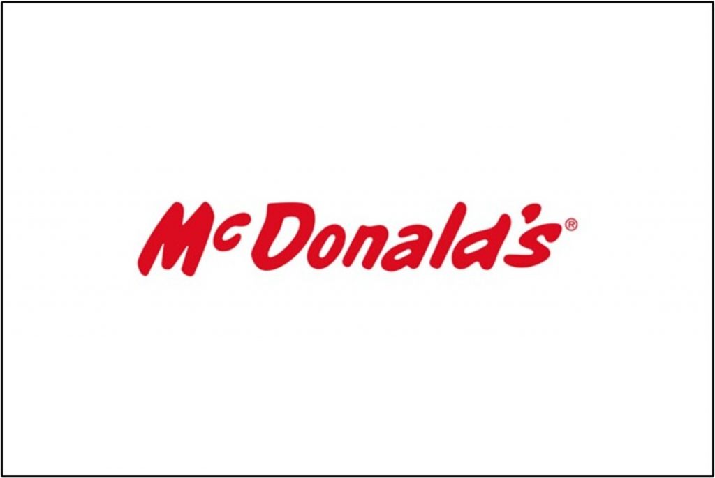Logo McDonald's màu đỏ lần đầu ra mắt 