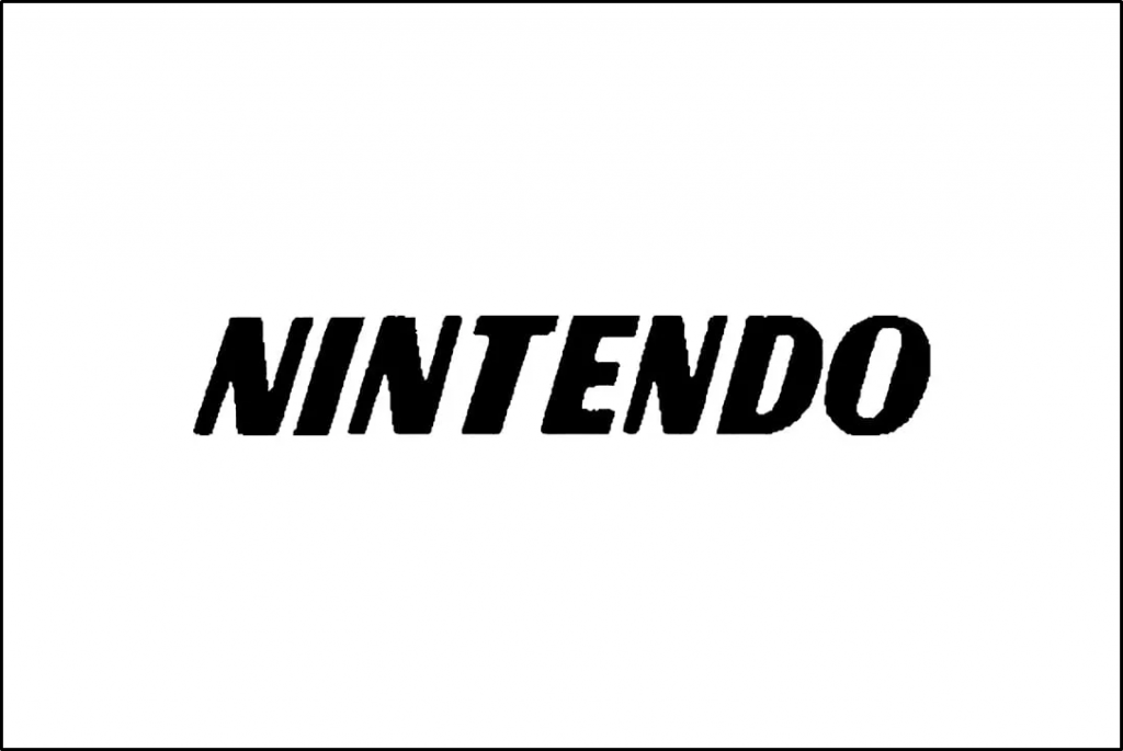 1964-1967: Những phiên bản khác nhau của logo Nintendo, No 3