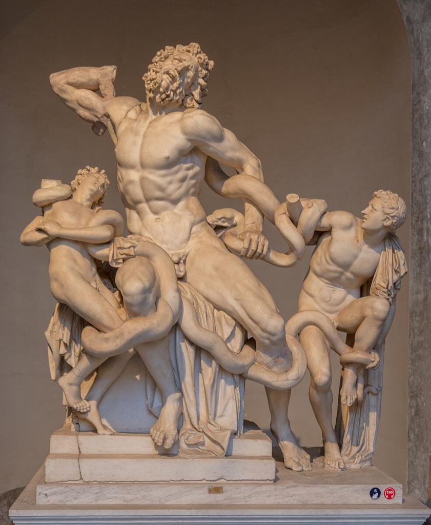 Tác phẩm điêu khắc mỹ thuật nổi tiếng Laocoön and His Sons