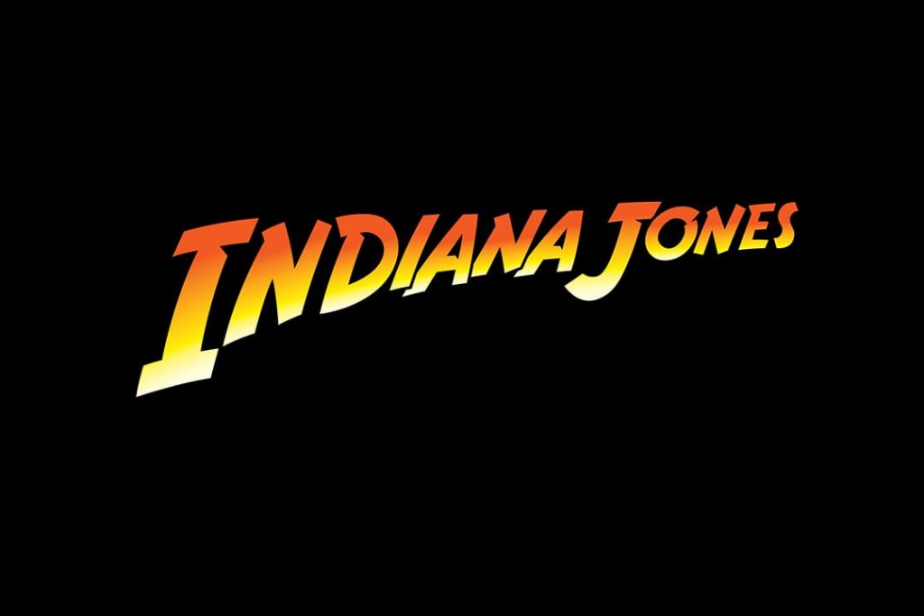 Phông chữ Logo phim - Indiana Jones