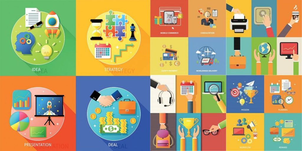 Phong cách thiết kế Flat Design