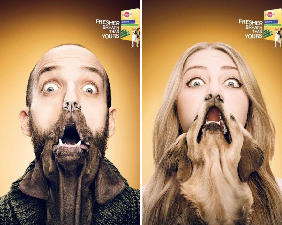 Một poster quảng cáo để lại nhiều dấu ấn khi sử dụng nguyên tắc liên kết trong thiết kế một cách sáng tạo. Nguồn: Internet.