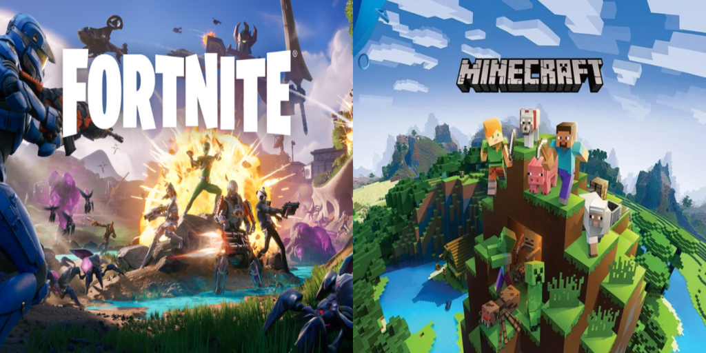 Fortnite và Minecraft - Stylized game