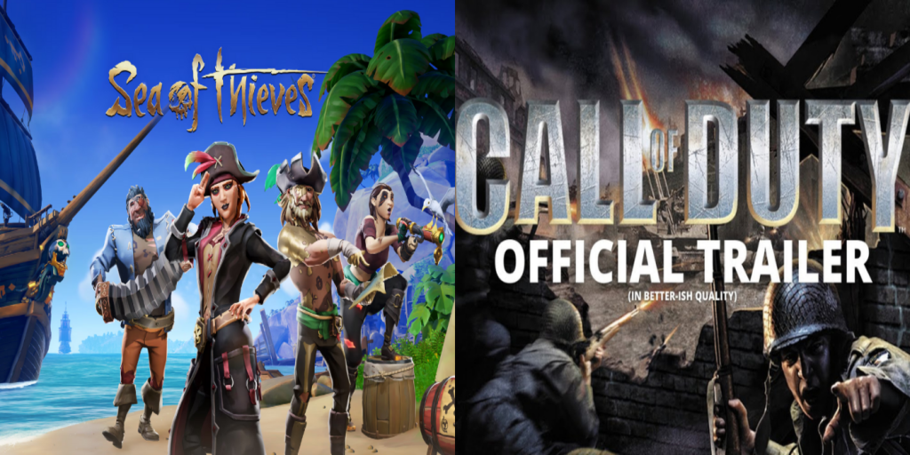 Style art trong game Sea of Thieves và Modern Warfare II