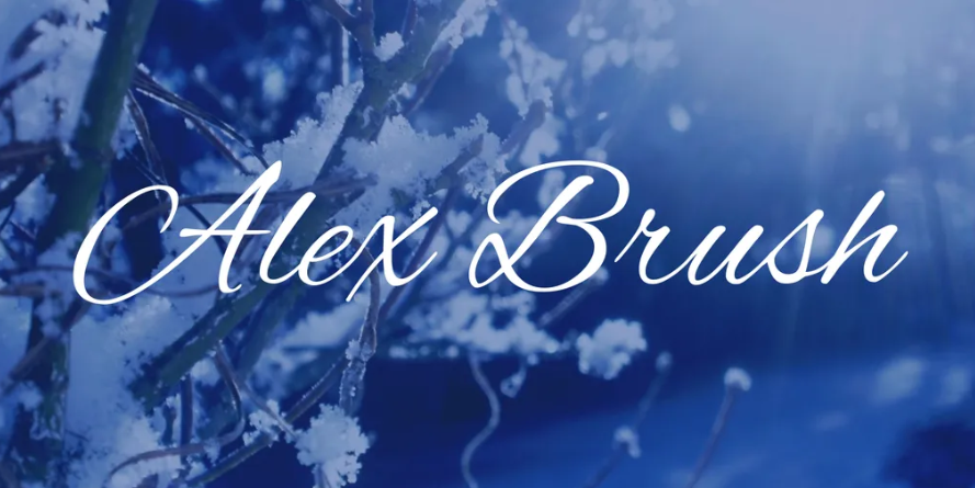 Phông chữ viết tay mượt mà như dòng chảy này là tác phẩm của nhà thiết kế kiểu chữ tài năng Rob Leuschke (thuộc TypeSETit)