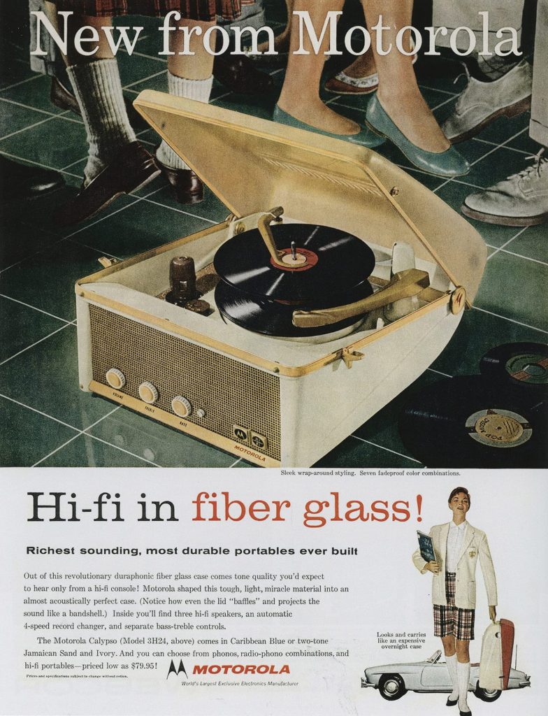 Máy hát Motorola thập niên 1950