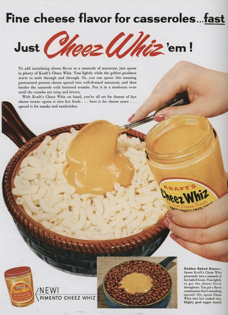 Quảng cáo phô mai Cheez Whiz