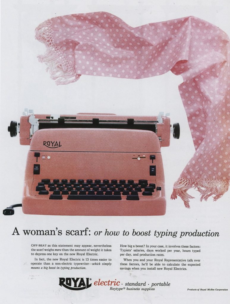 Máy đánh chữ Royal Electric