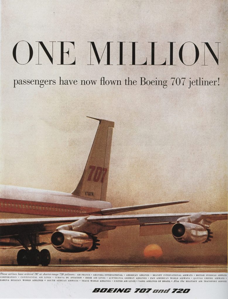 Máy bay Boeing 707 và 702