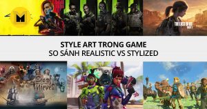 So sánh Realistic vs Stylized