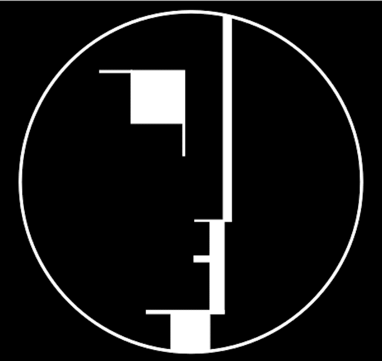 The Bauhaus Logo (Credit: Wikimedia Commons)