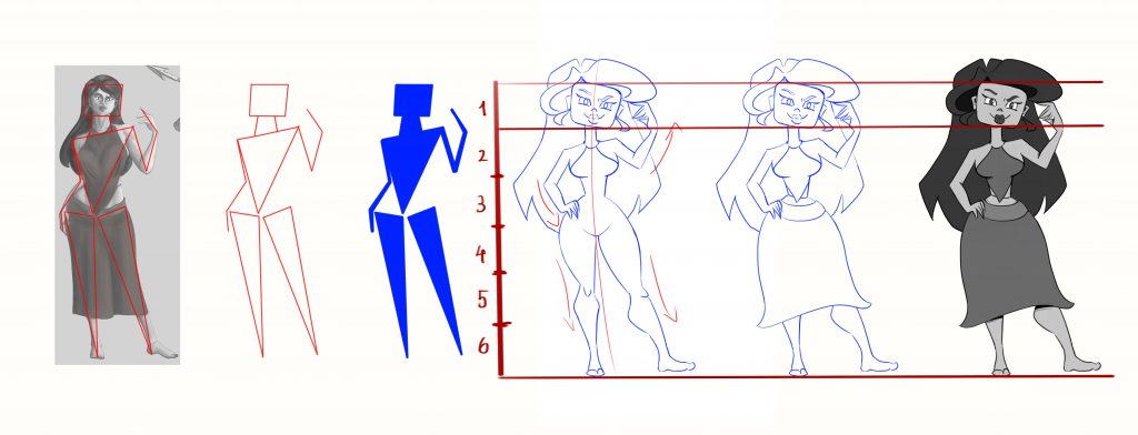 Học thiết kế nhân vật - bước 1