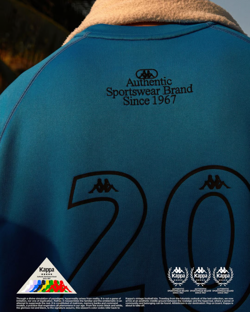 Logo Omini của Kappa - Biểu tượng dễ nhận biết nhất của thể thao