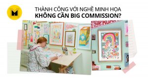 Thành công với nghề minh họa